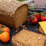 Wholemeal bread recipe with spelt flour and rye meal as dark bread with sugar beet kraut or sugar beet syrup. Delicious German bread that tastes really traditional and a bit like pumpernickel bread.
